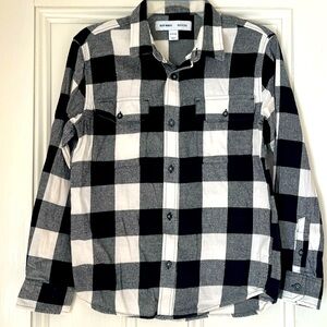 Old navy buffalo check flannel size XL
